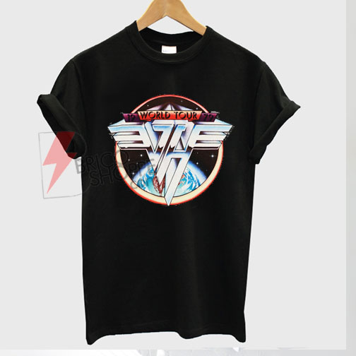 Best T-shirt Van Halen Shirt Vintage tshirt 1979 on Sale - bricoshoppe.com