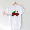 Christmas Tree Truck T-Shirt T-Shirt On Sale