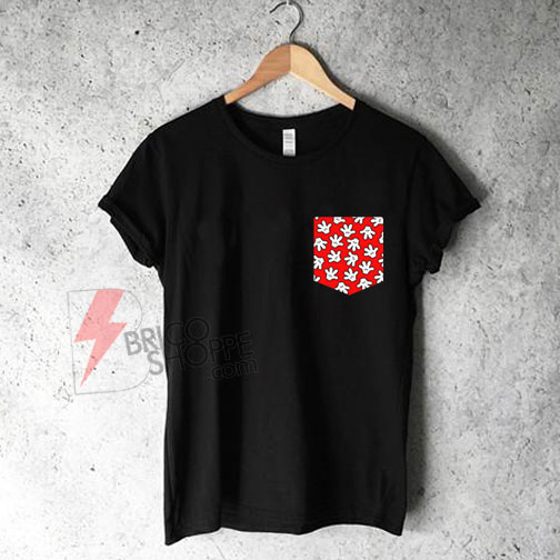 Disney Tee, Princess Shirt, Cinderella Tee, Bride T Shirt, Fairytale  Party,Red & White Disney Inspired Mickey Mouse Glove Pocket Shirt On Sale 