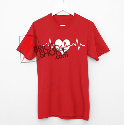 Heart Pulse T-Shirt On Sale - bricoshoppe.com