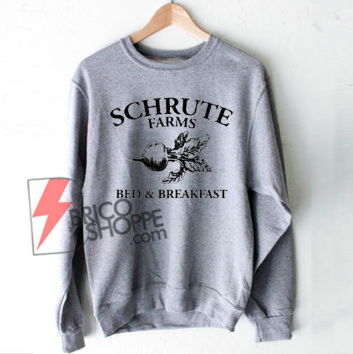 schrute farms bed and breakfast sweater