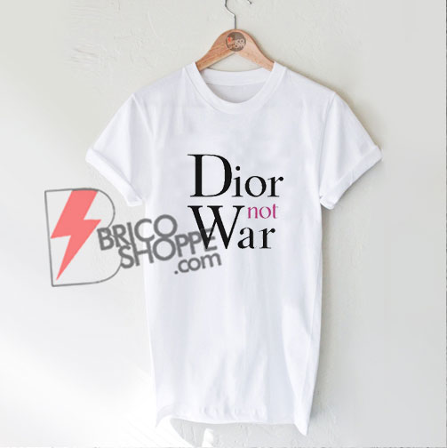 dior not war shirt