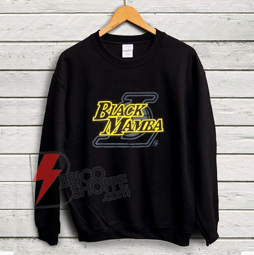 Kobe Bryant Sweatshirt - Black Mamba 
