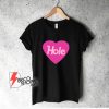 Heart Logo Courtney Love Hole Band T Shirt - Funny Shirt On Sale