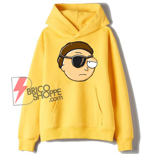 Evil Morty from Rick and Morty Hoodie Parody Rick Morty Hoodie Funny Hoodie On Sale bricoshoppe