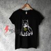 Batman Cat Shirt - Cat Lover Shirt - Parody Shirt - Funny Shirt On Sale