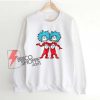 Dr. Seuss Thing 1 Thing 2 Buddies Sweatshirt