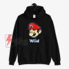 Super Mario Smoking Weed Hoodie - Funny Hoodie